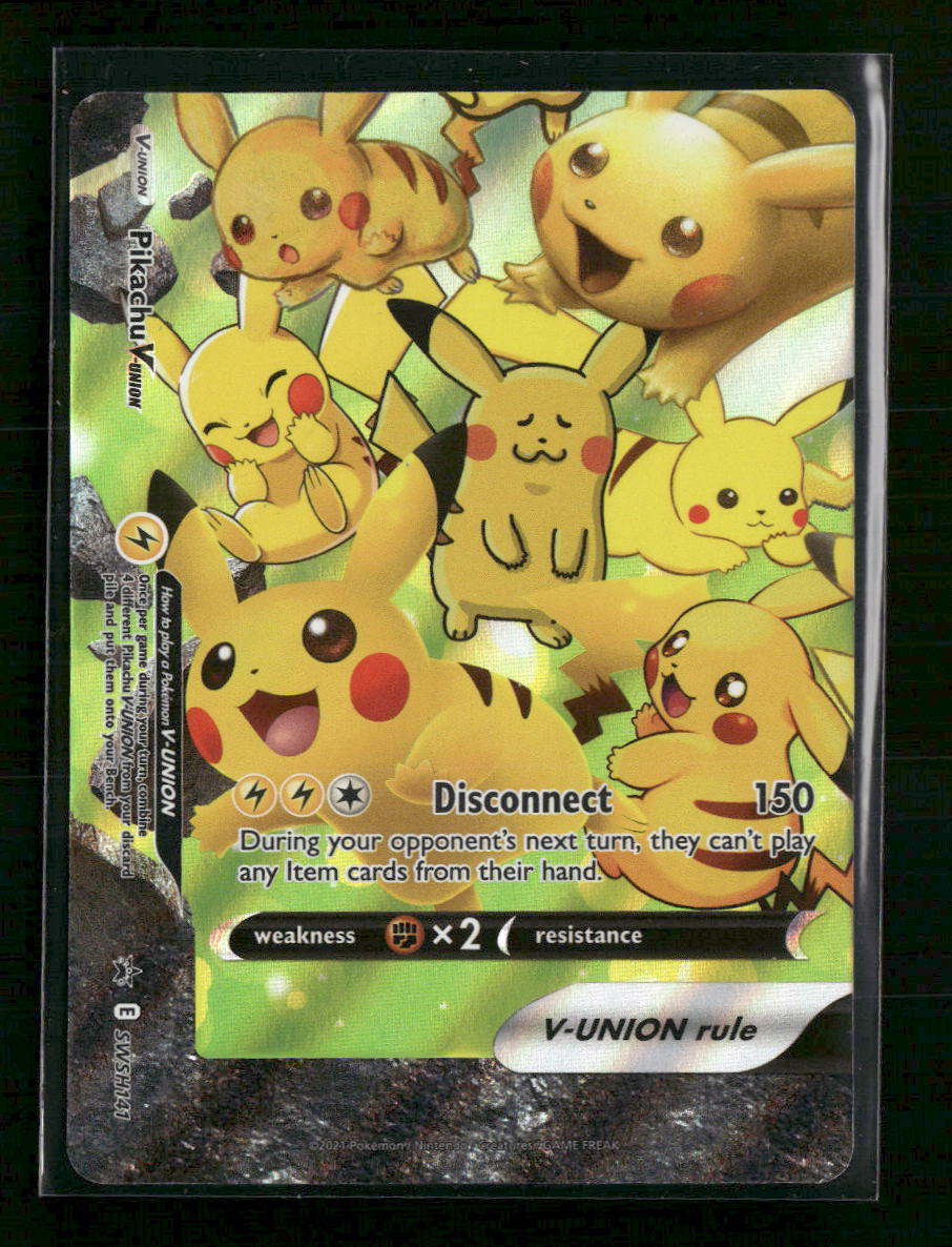 SWSH: Sword & Shield Promo Cards Pikachu V-Union #SWSH141