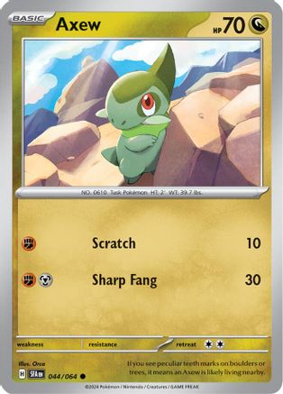 Axew 044/064 - SV Shrouded Fable