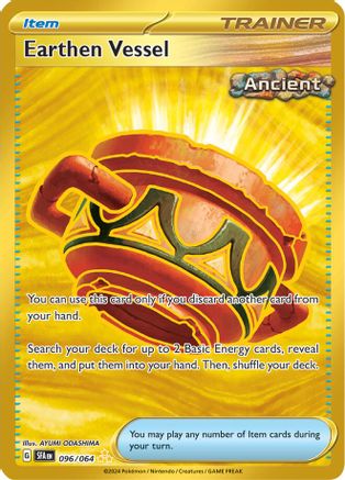 Earthen Vessel 096/064 - SV Shrouded Fable Holofoil