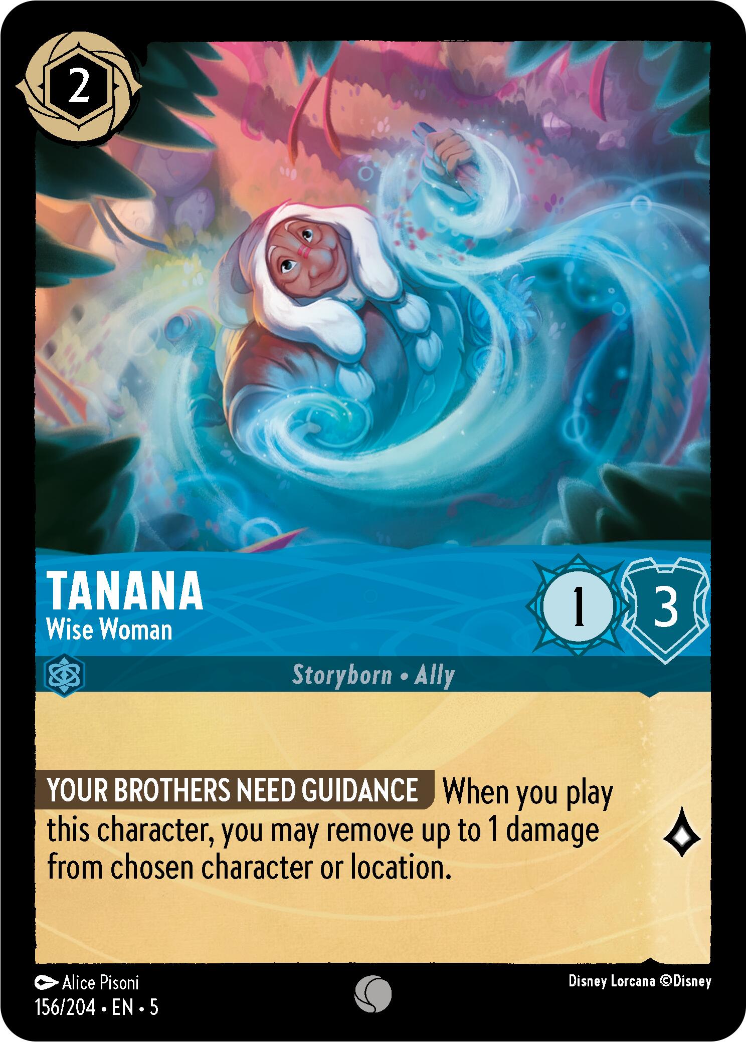 Tanana - Wise Woman (156/204) - Shimmering Skies Cold Foil