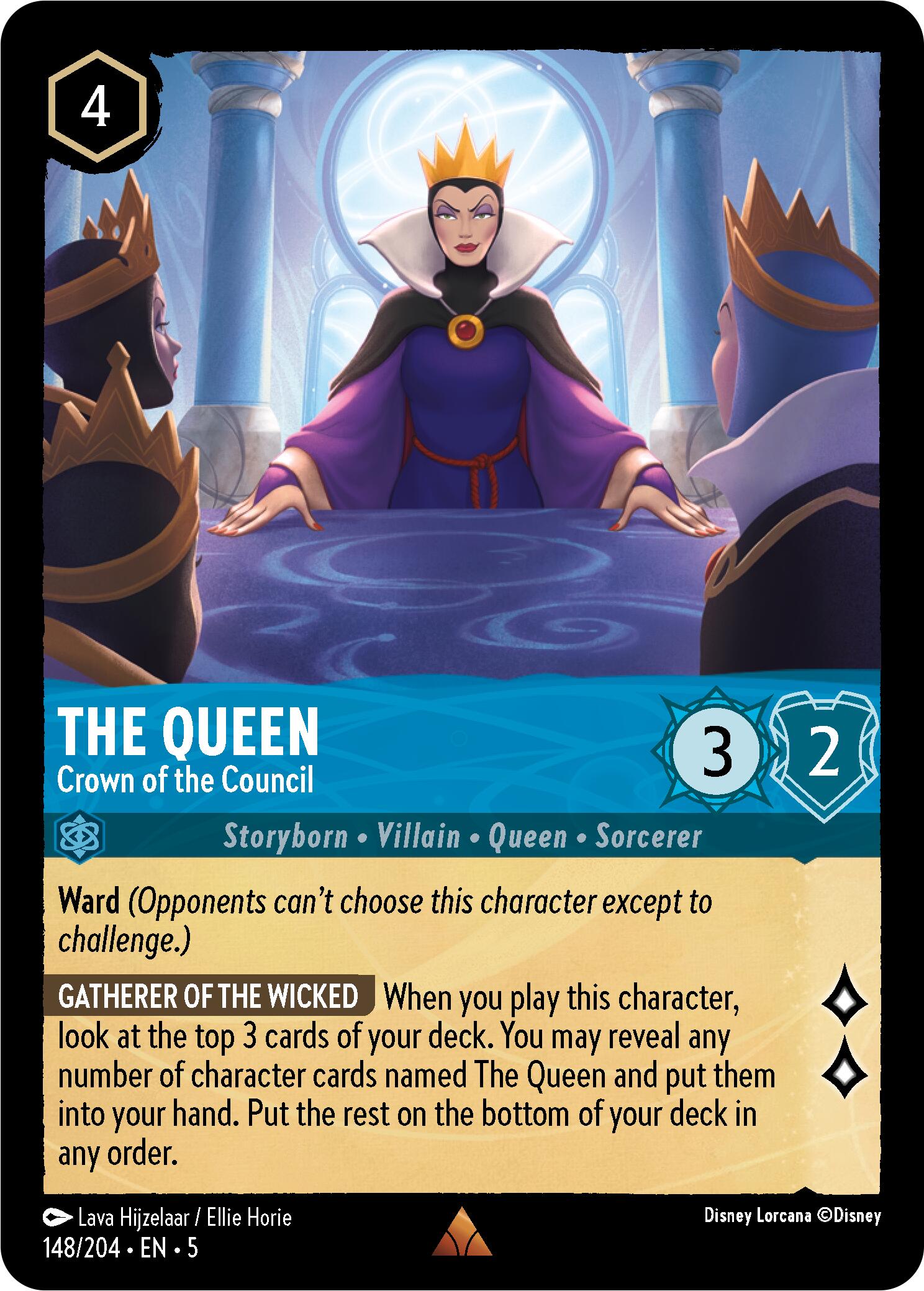 The Queen - Crown of the Council (148/204) - Shimmering Skies