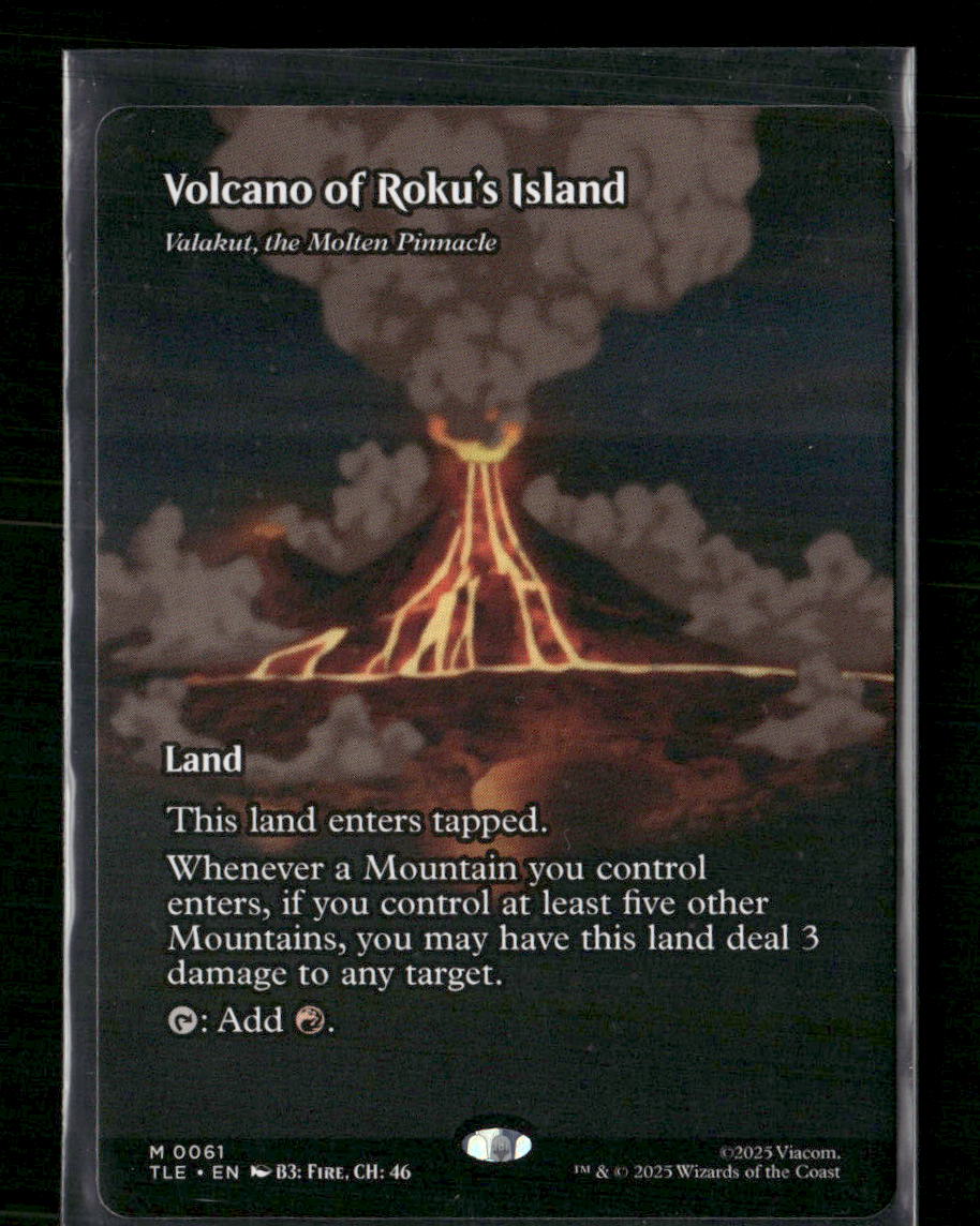 Avatar: The Last Airbender: Eternal-Legal Volcano of Roku's Island #61