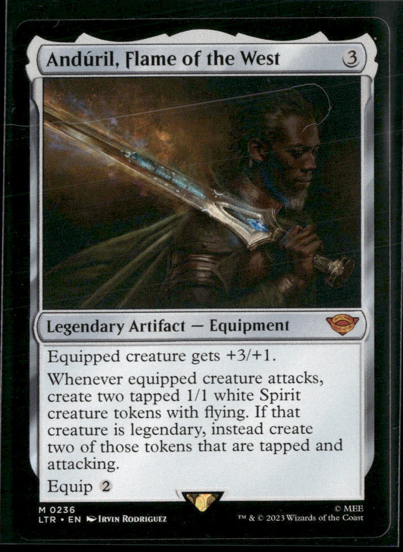 UB The Lord of the Rings: Tales of Middle-earth Anduril, Flame of the West #236