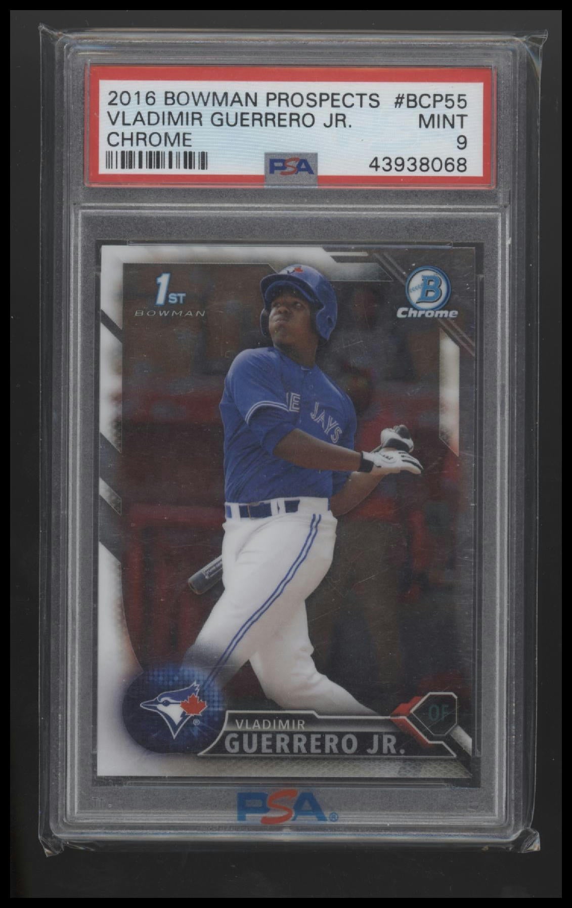 2016 Bowman Prospects Chrome Vladimir Guerrero Jr. 9 PSA #BCP55