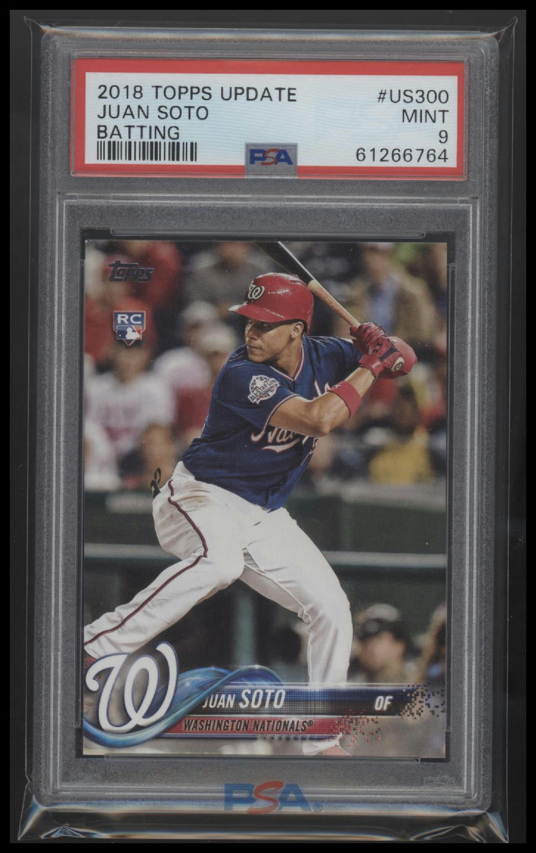 2018 Topps Update Juan Soto 9 PSA #US300