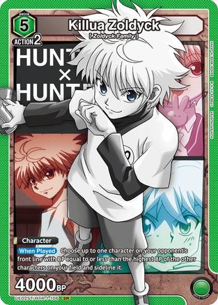 Killua Zoldyck (106) (UE02ST/HTR-1-106) - UE02ST HUNTER X HUNTER Starter Deck Foil