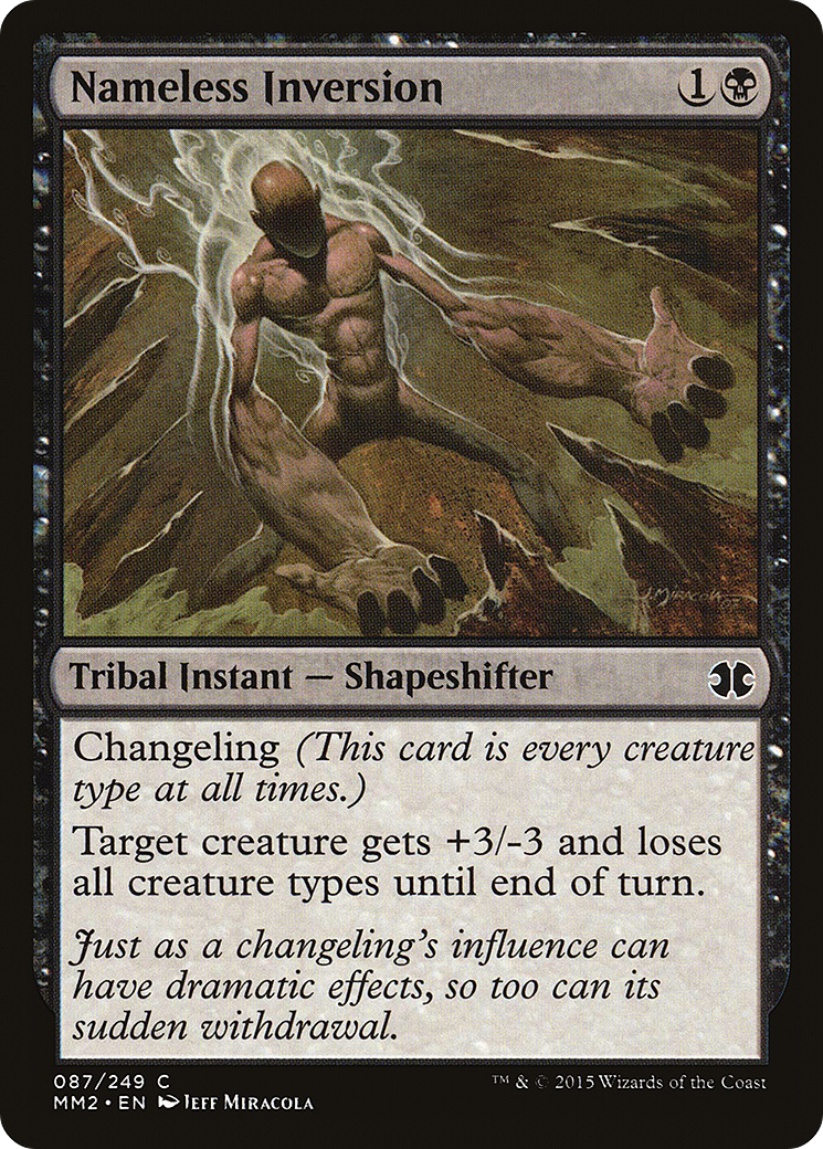 Nameless Inversion (MM2-087) - Modern Masters 2015 Foil