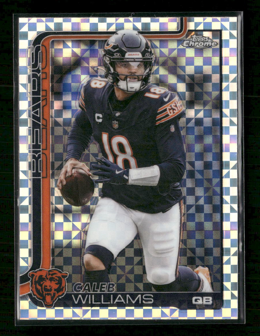 2025 Topps Chrome X-Fractor Caleb Williams #52