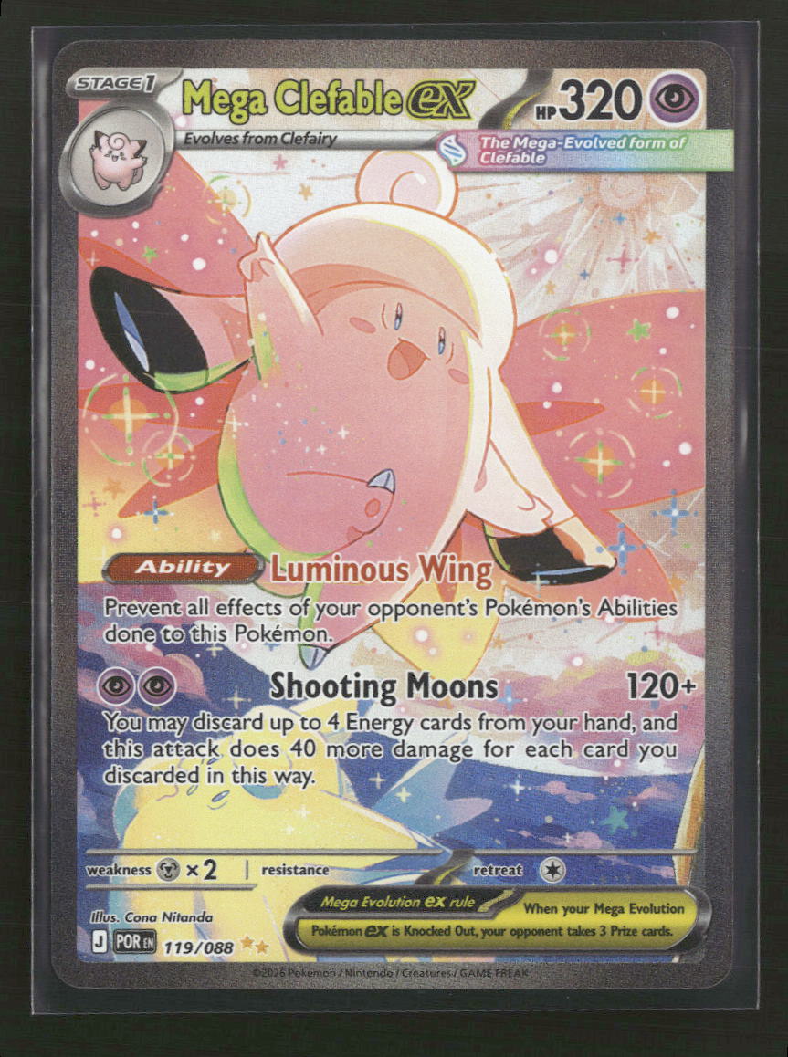 ME03: Perfect Order Mega Clefable ex #119/088