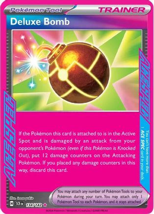 Deluxe Bomb 134/142 - SV07 Stellar Crown Holofoil