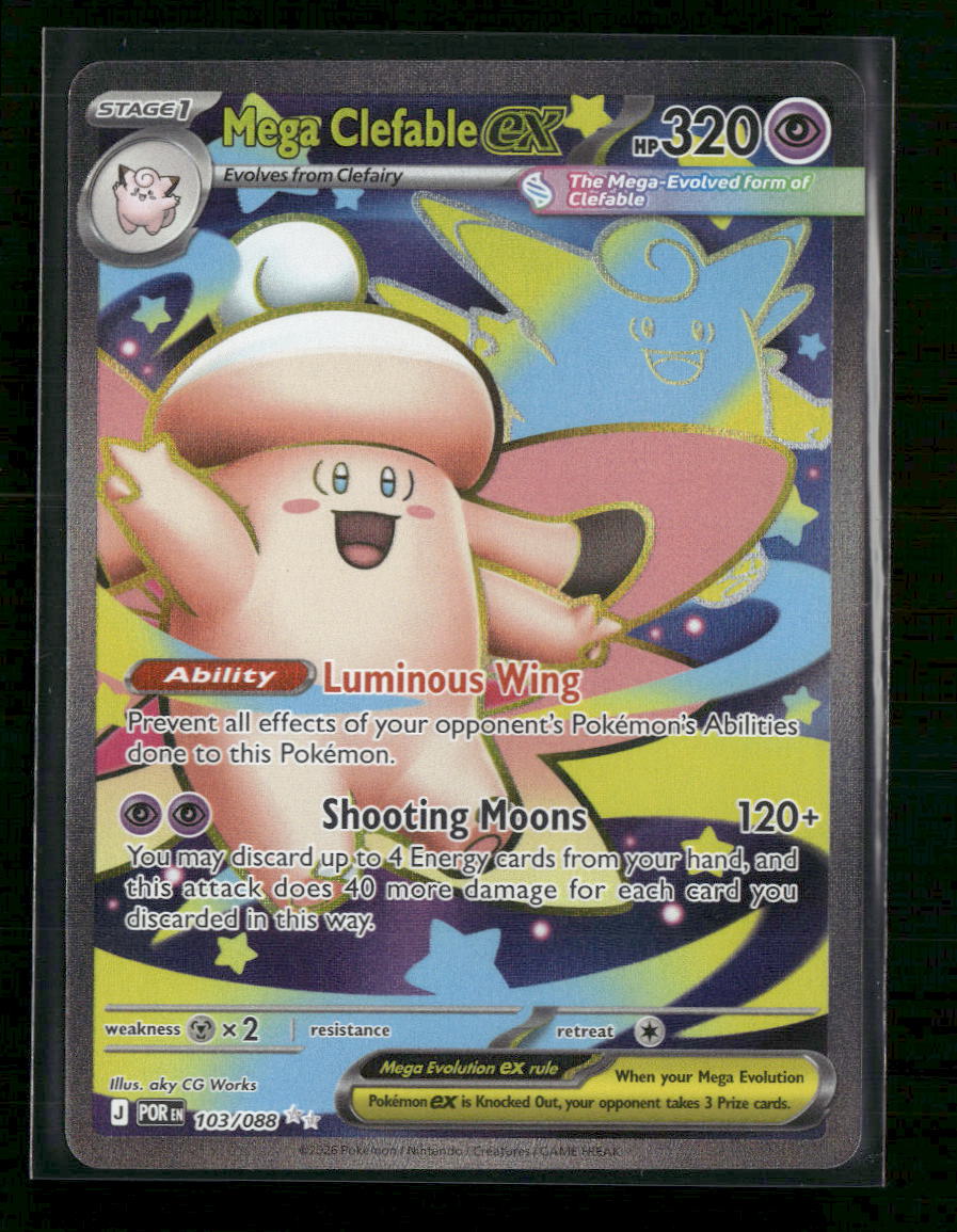 ME03: Perfect Order Mega Clefable ex #103/088