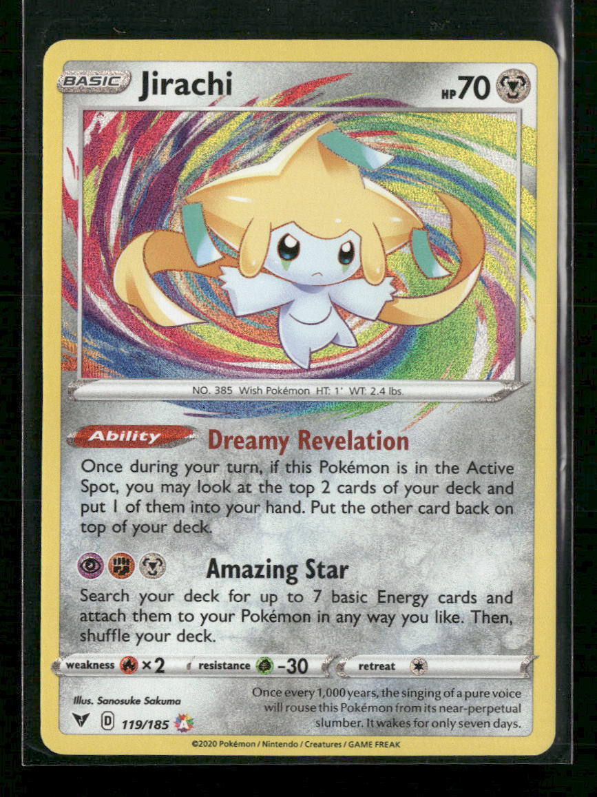 SWSH04: Vivid Voltage Jirachi #119/185