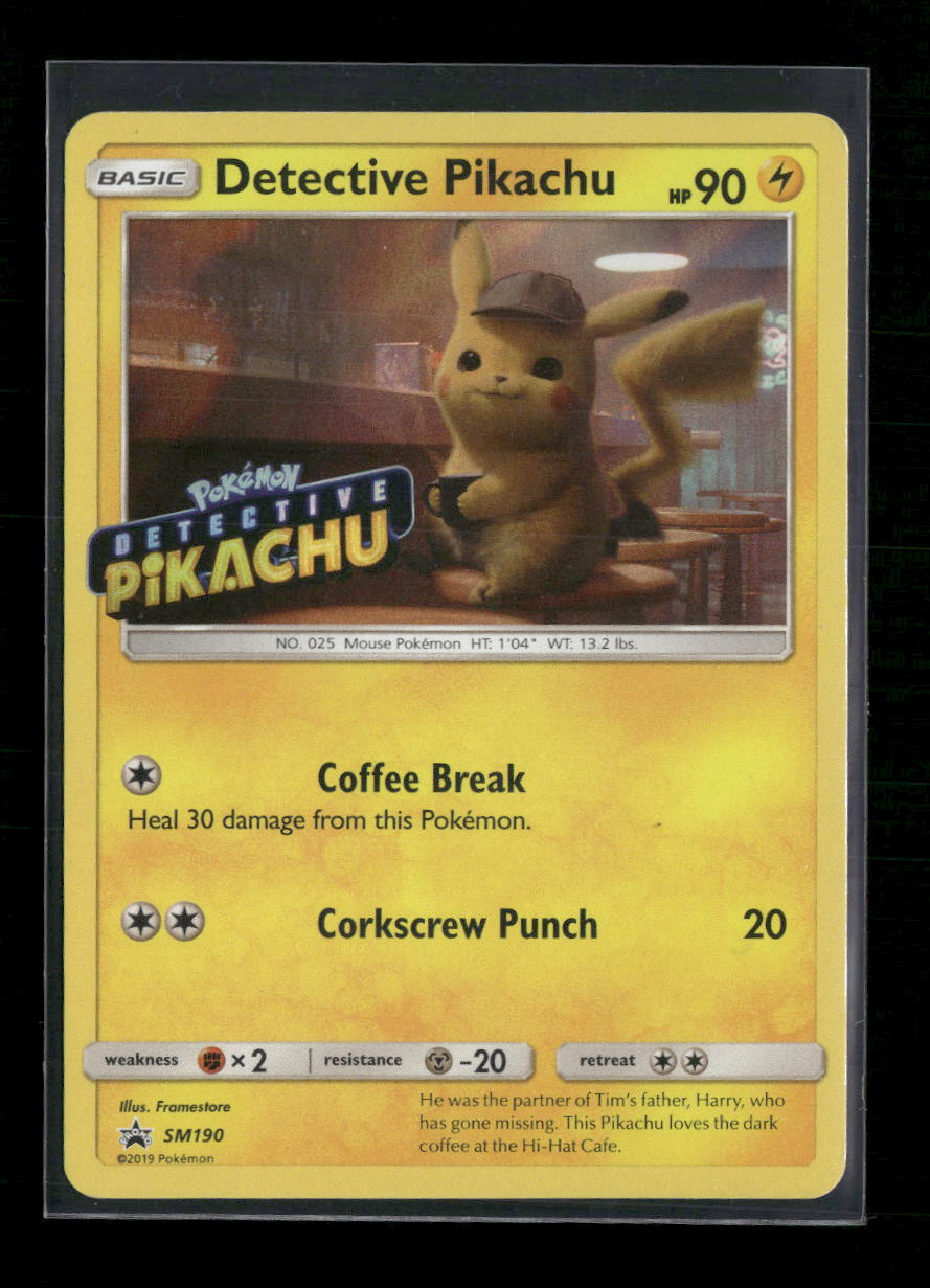 SM Promos Detective Pikachu #SM190