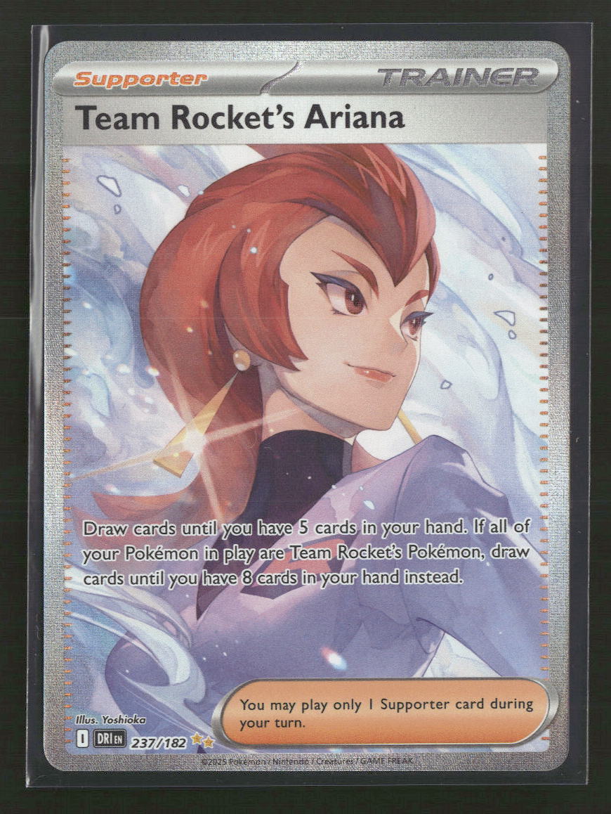 SV10: Destined Rivals Team Rocket's Ariana #237/182