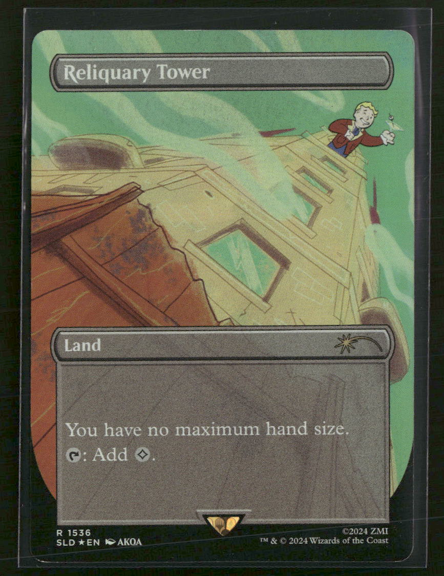 Secret Lair Drop Series Reliquary Tower (1536) (Rainbow Foil) #1536