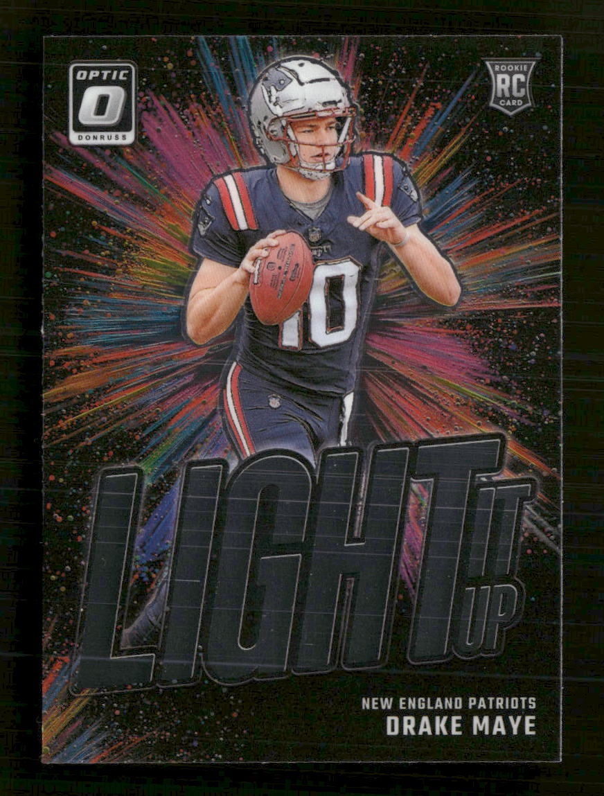 2024 Donruss Optic Light It Up Drake Maye #7