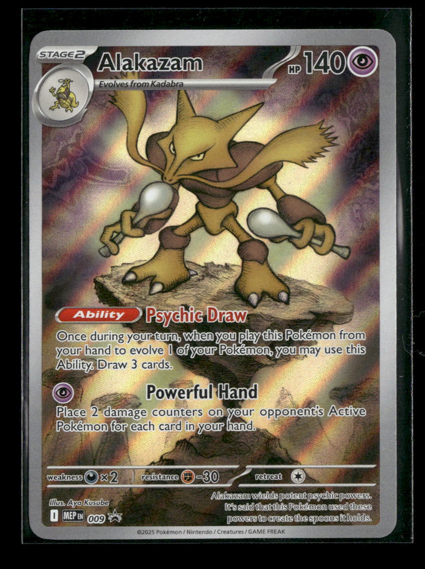 ME: Mega Evolution Promo Alakazam #009