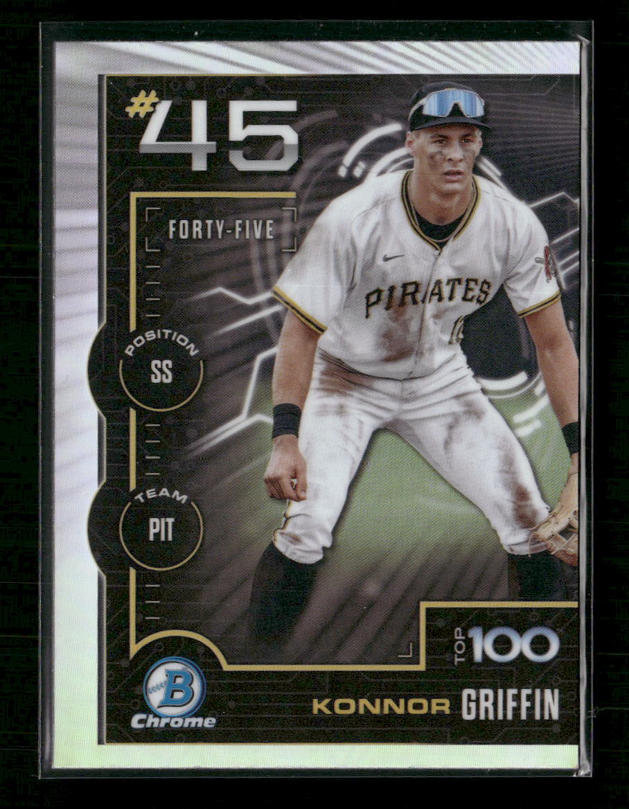 2025 Bowman Bowman Scouts Top 100 Konnor Griffin #BTP-45