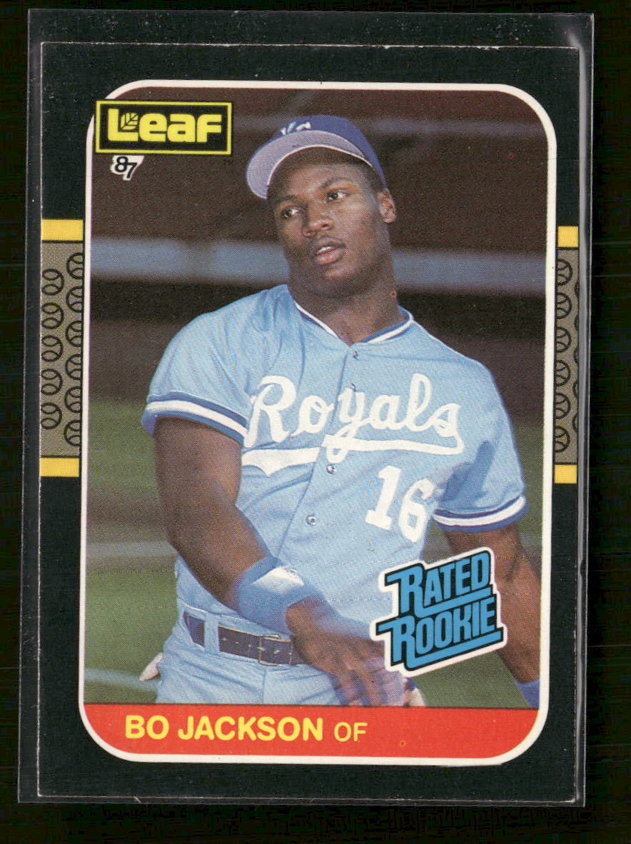 1987 Leaf Bo Jackson Rookie #35