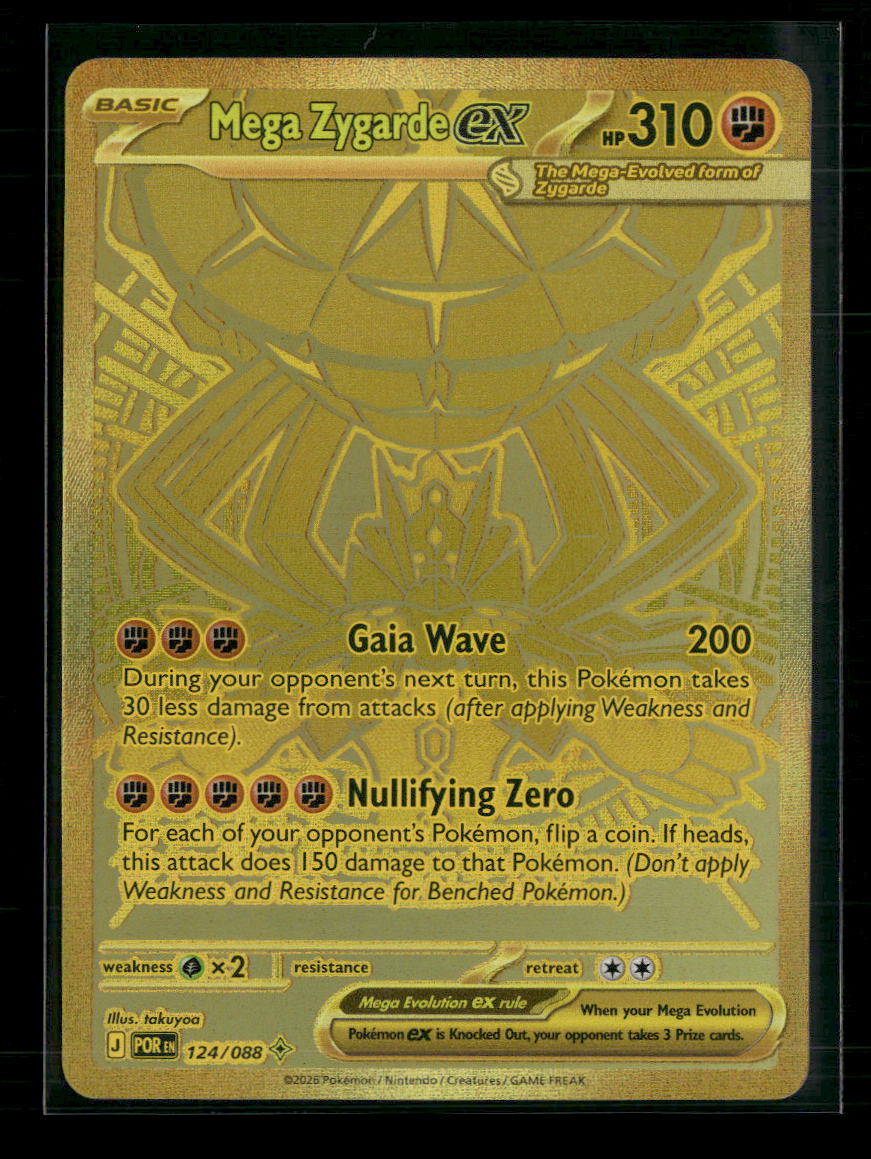ME03: Perfect Order Mega Zygarde ex #124/088