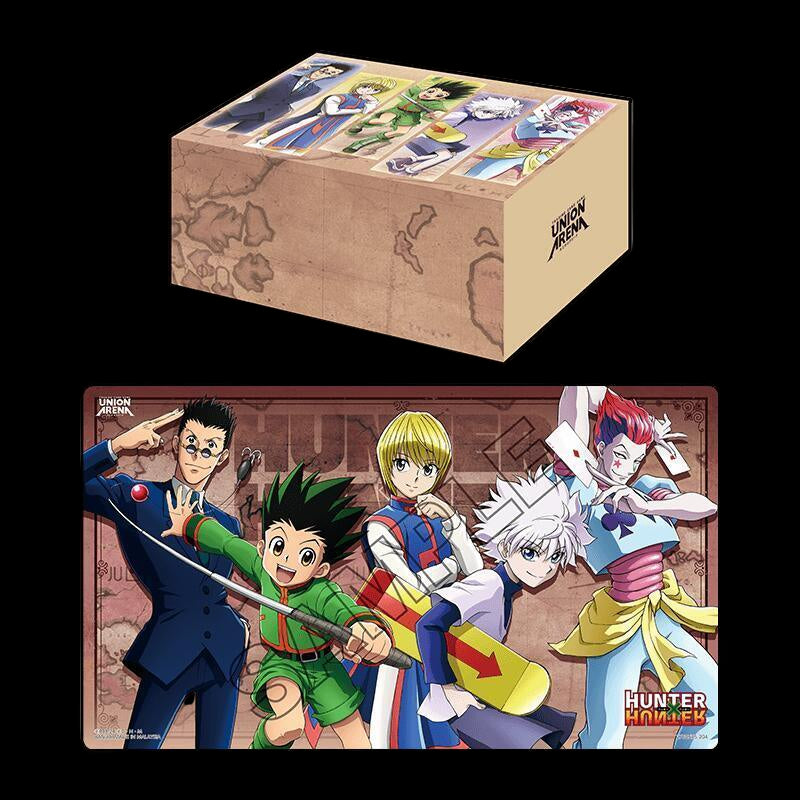 Union Arena Playmat & Half Storage Box Set: Hunter x Hunter - Bandai Playmats