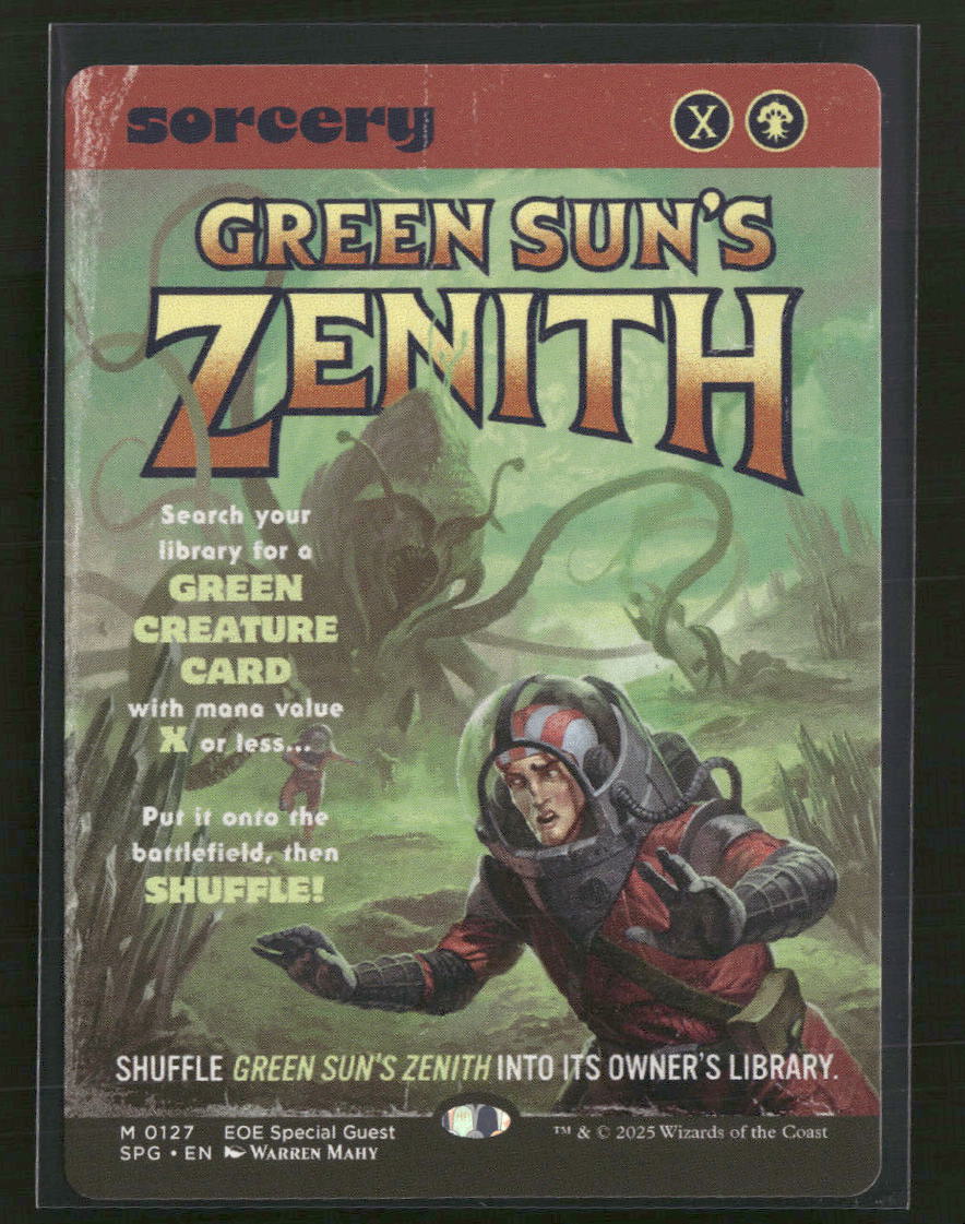 Special Guests Green Sun's Zenith (Showcase) #127