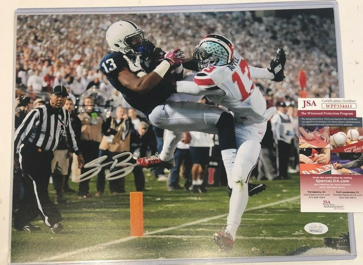 Saeed Blacknall Autographed Signed Penn State 11X14 Photo Jsa Coa