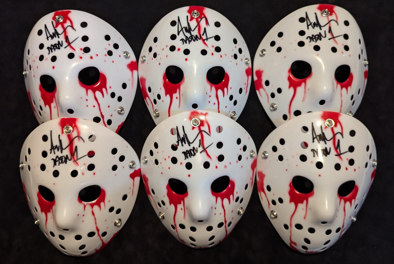Ari Lehman Signed Inscribed Jason Voorhees Friday The 13Th Mask Jsa Coa