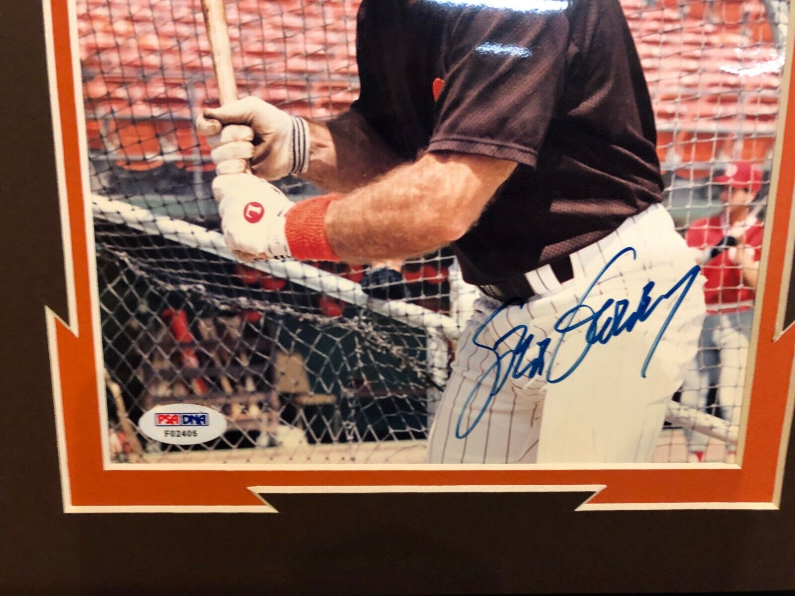 Framed Signed San Diego Padres Steve Garvey 8X10 Photo Collage Psa Coa