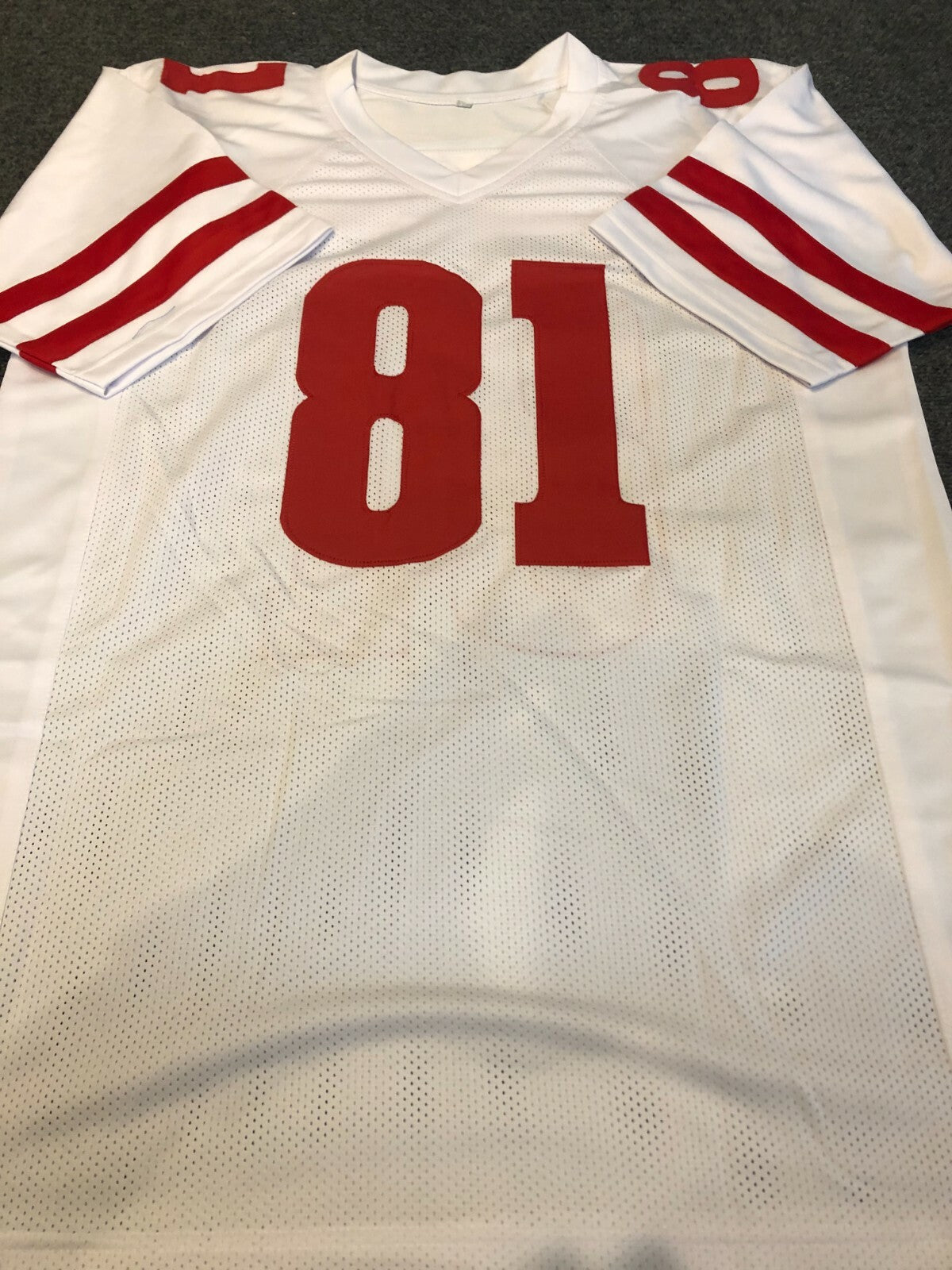 Wisconsin Badgers Troy Fumagalli Autographed Signed Jersey Jsa  Coa
