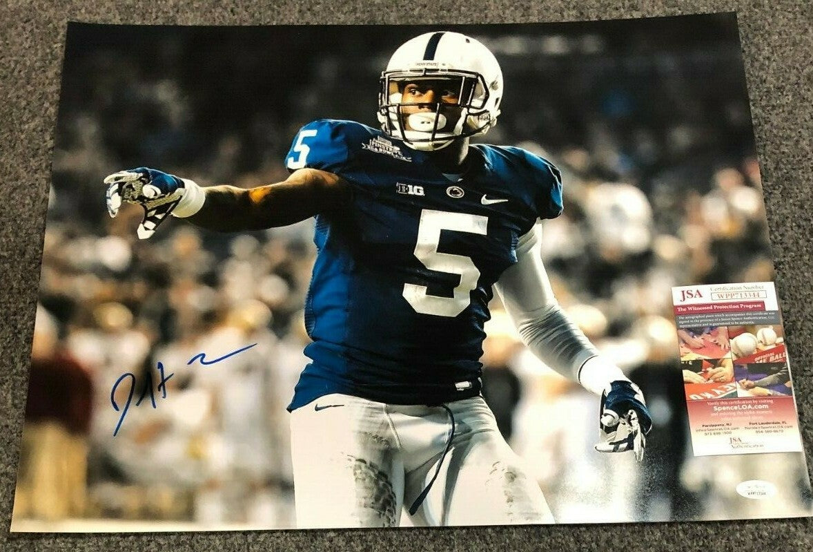 Penn State Daesean Hamilton Autographed Signed 16X20 Photo Jsa  Coa