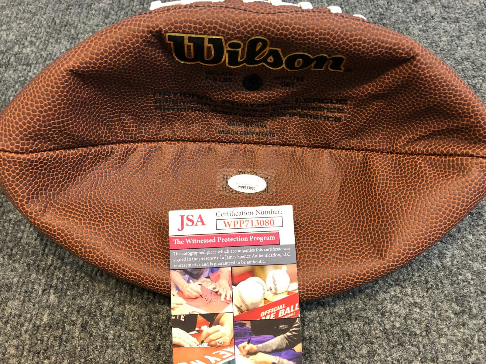 Denver Broncos Troy Fumagalli Autographed Signed Nfl Football Jsa Coa