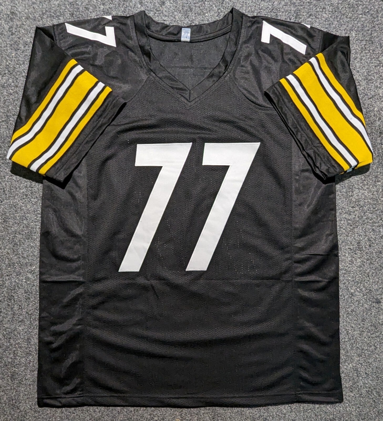 Pittsburgh Steelers Broderick Jones Autographed Signed Jersey Jsa Coa