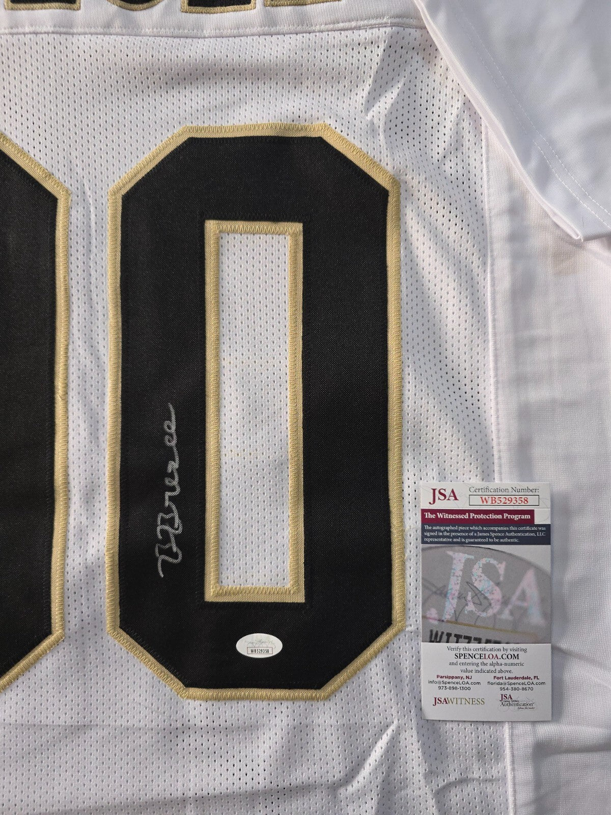 New Orleans Saints Bryan Bresee Autographed Signed Jersey Jsa Coa