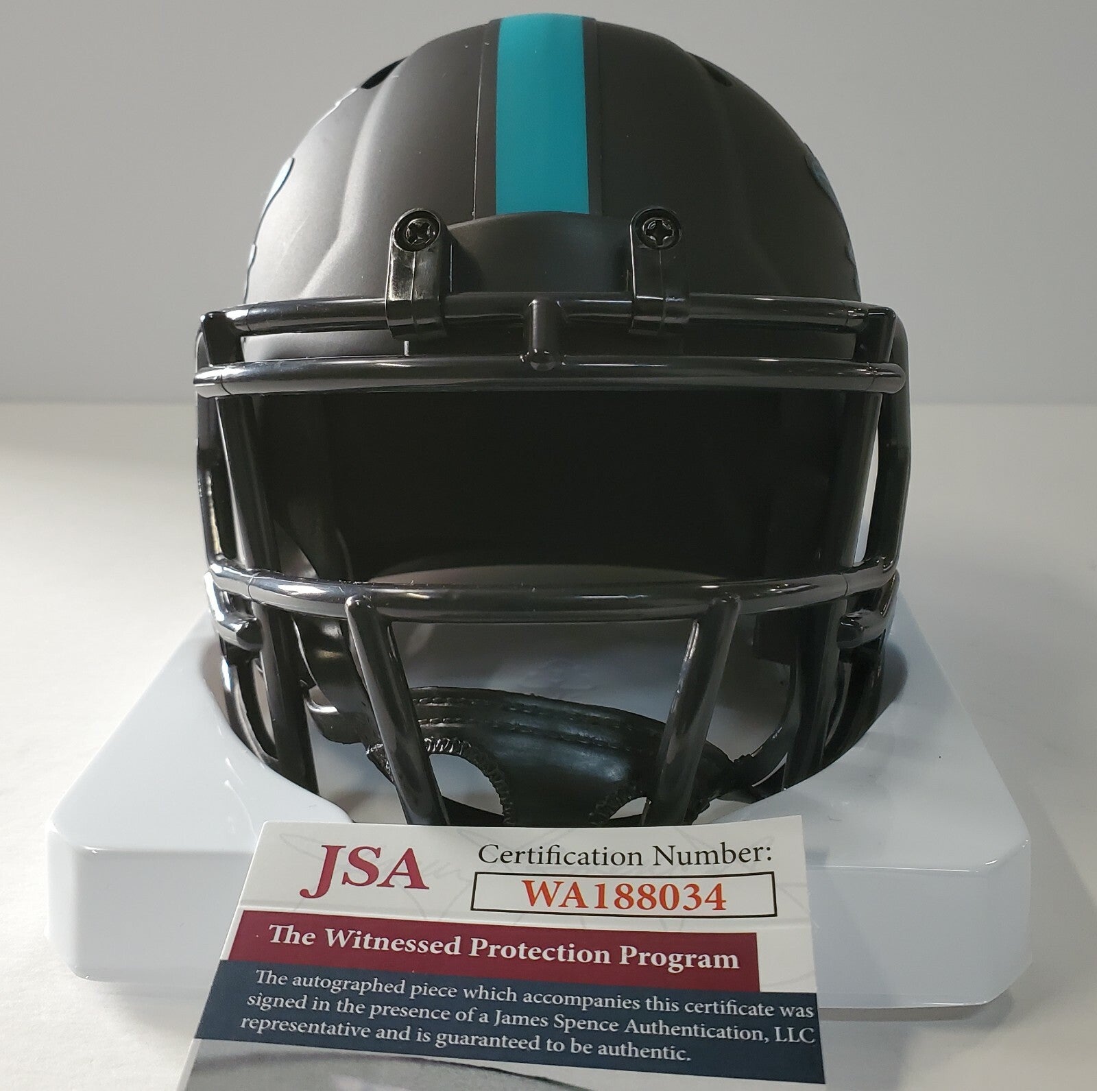 Patrick Surtain Autographed Signed Miami Dolphins Eclipse Mini Helmet Jsa Coa