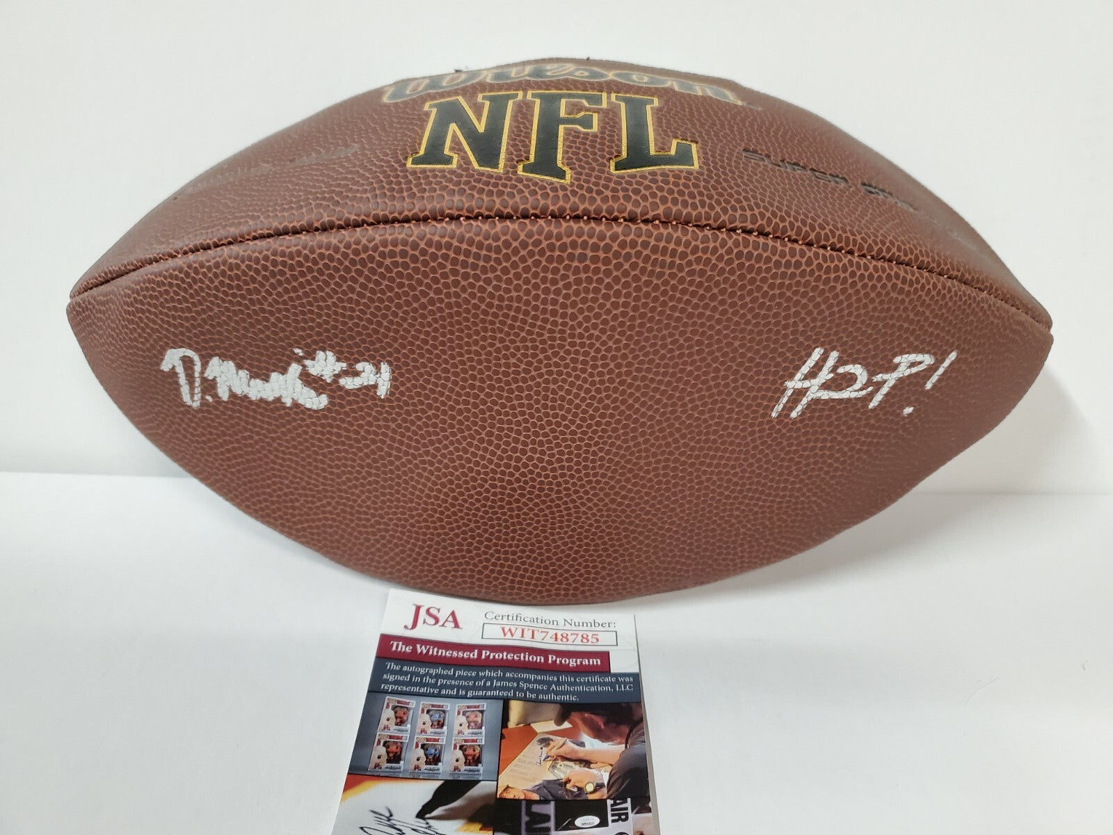 Pitt Panthers Damarri Mathis Autographed Signed Inscribed H2p! Football Jsa Coa