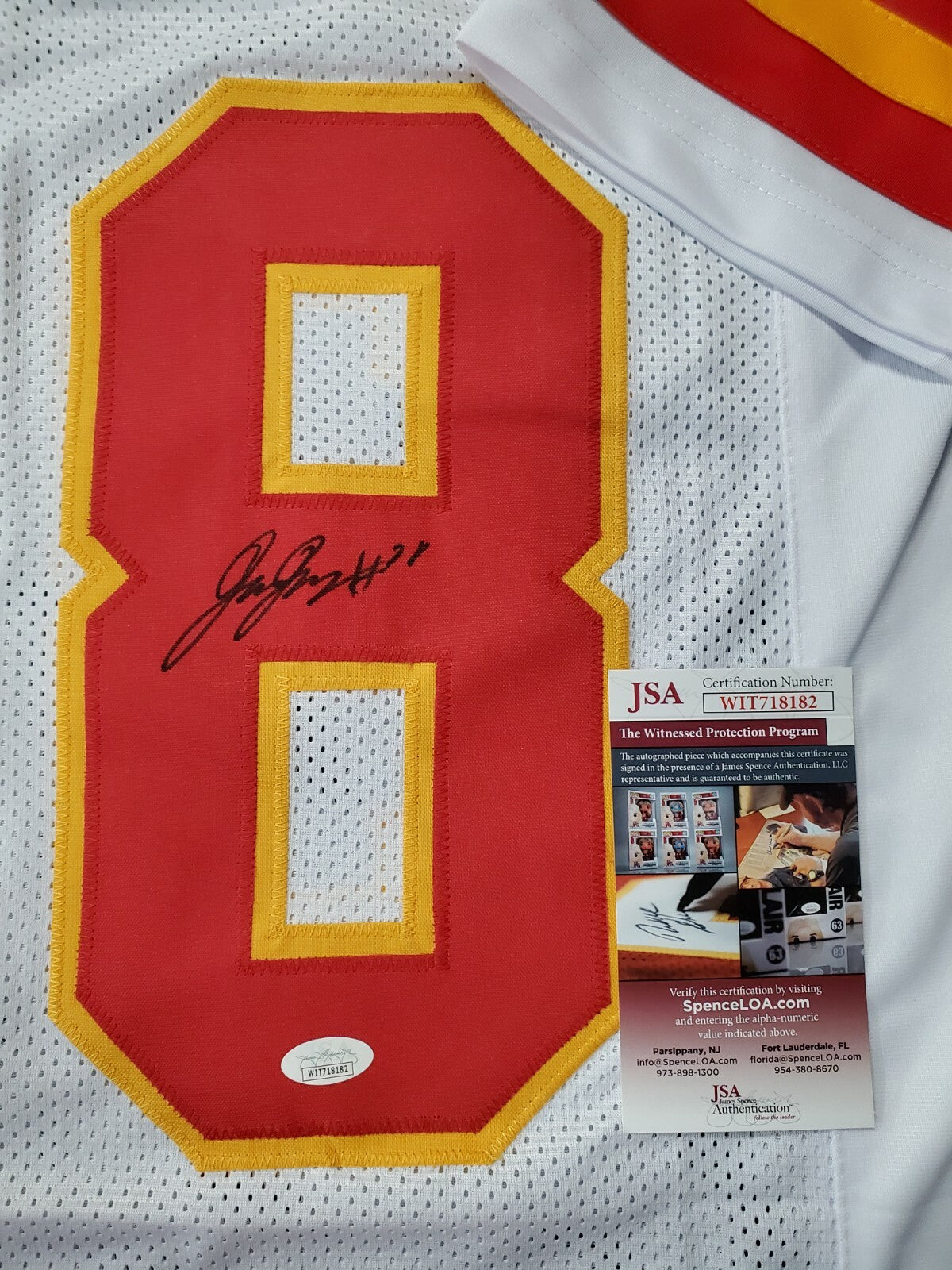 Kansas City Chiefs L'jarius Sneed Autographed Signed Jersey Jsa Coa