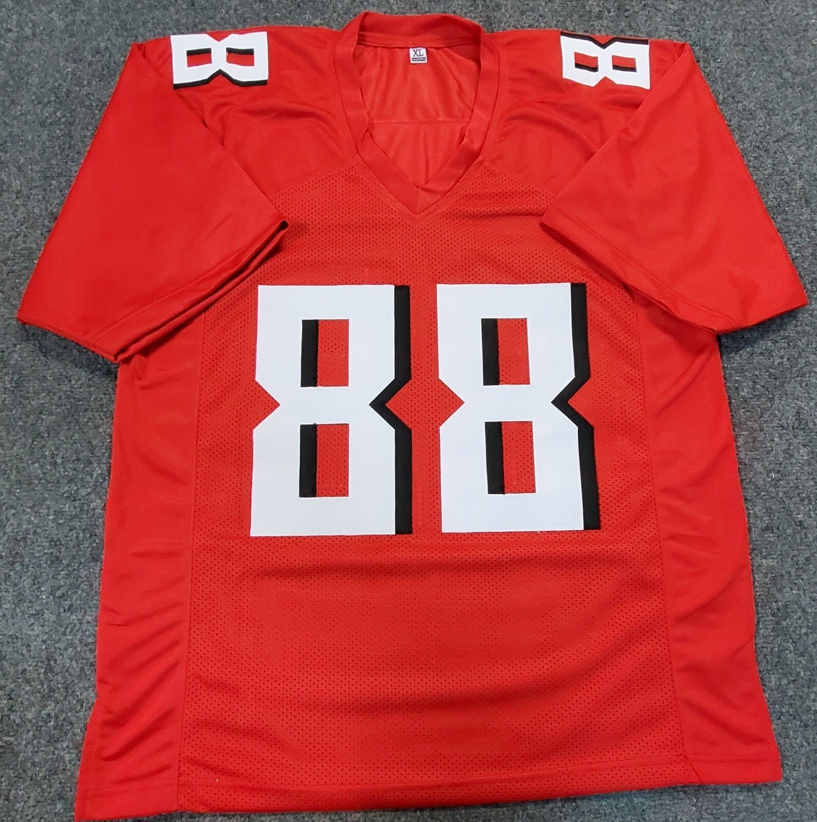 Atlanta Falcons Frank Darby Autographed Signed Jersey Jsa Coa
