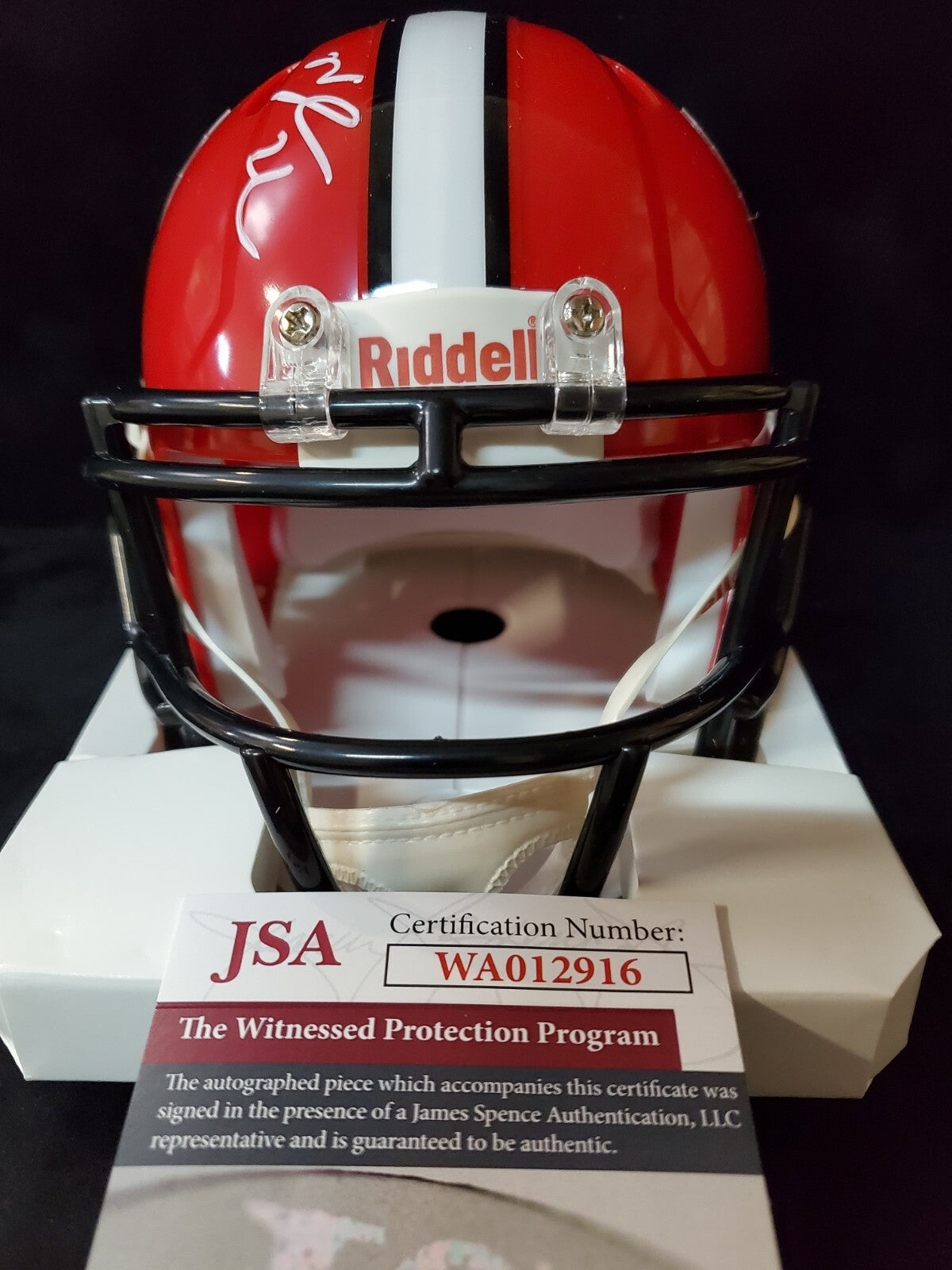Nyheim Hines Autographed Signed Nc State Speed Mini Helmet Jsa Coa
