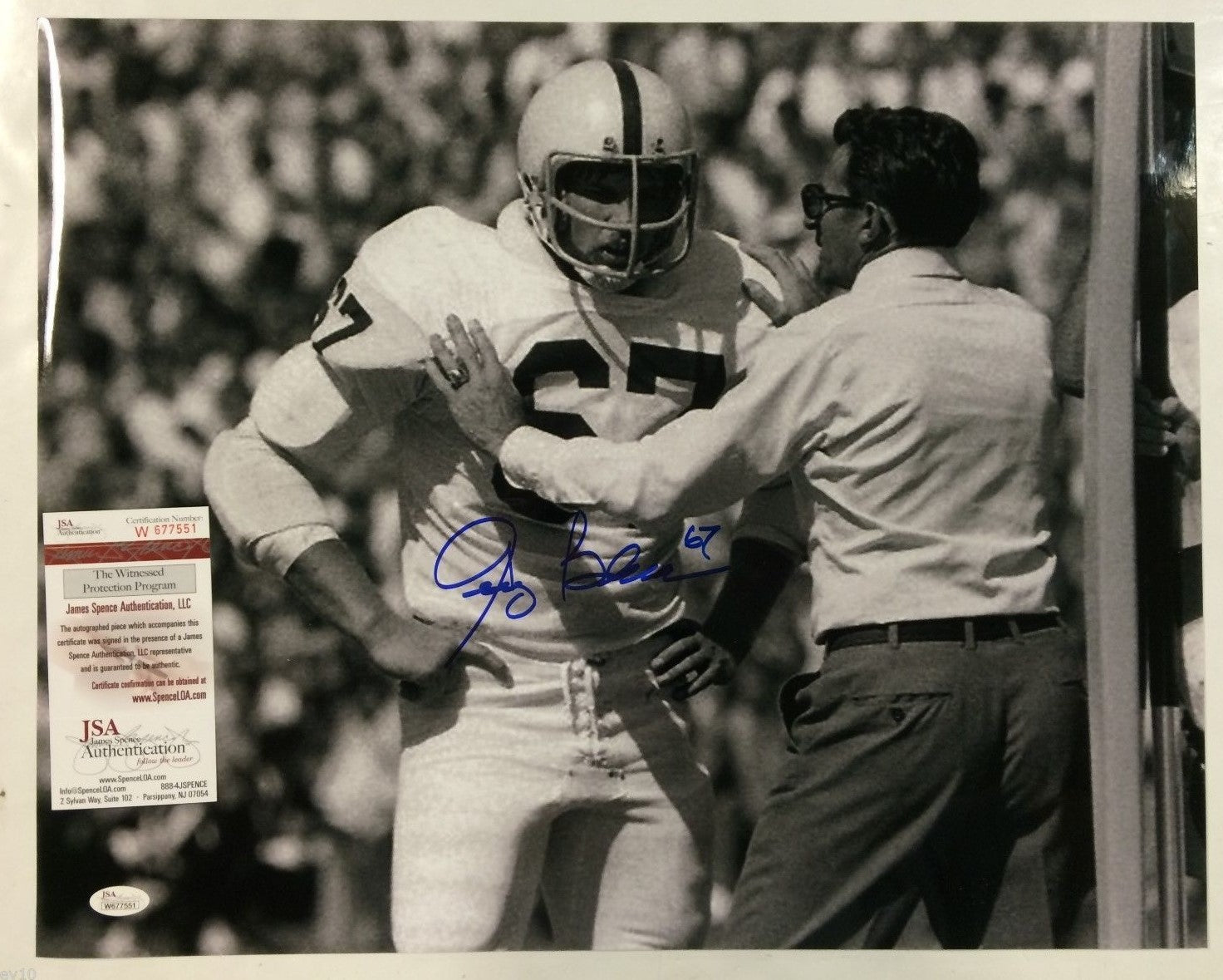 Greg Buttle Autographed Signed Penn State 16X20 Photo Jsa  Coa