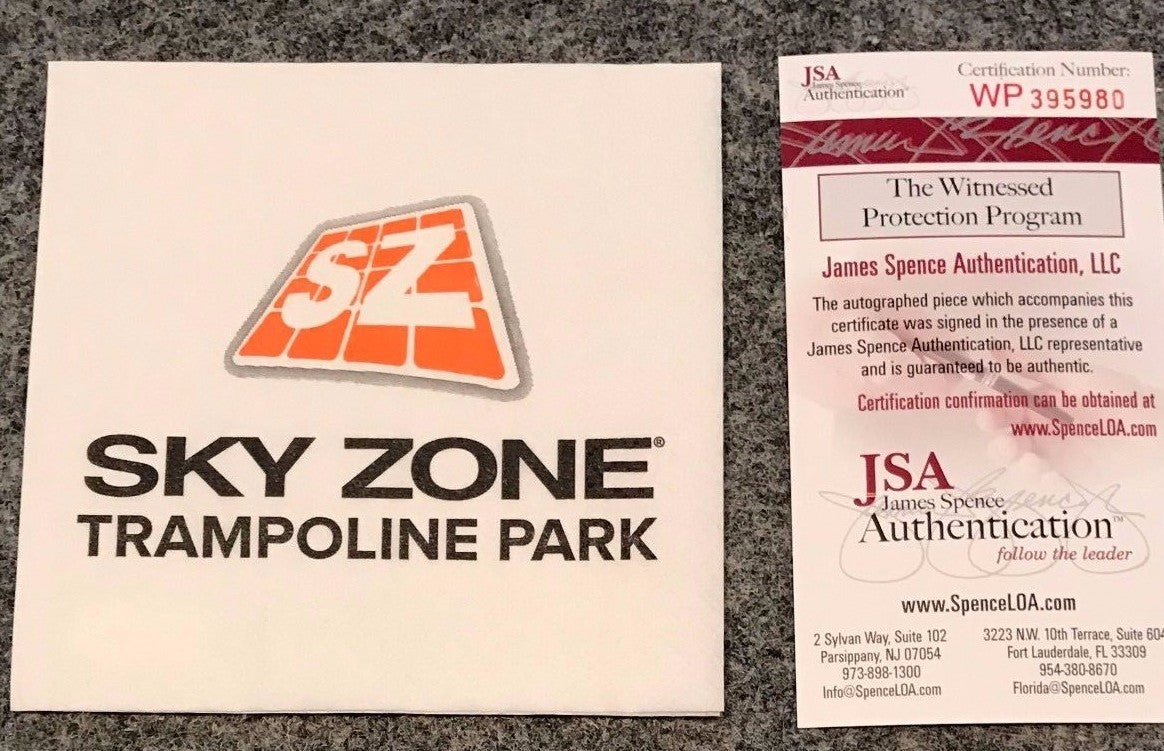 Vince Papale Autographed Signed Insc Philadelphia Eagles Cocktail Napkin Jsa Coa