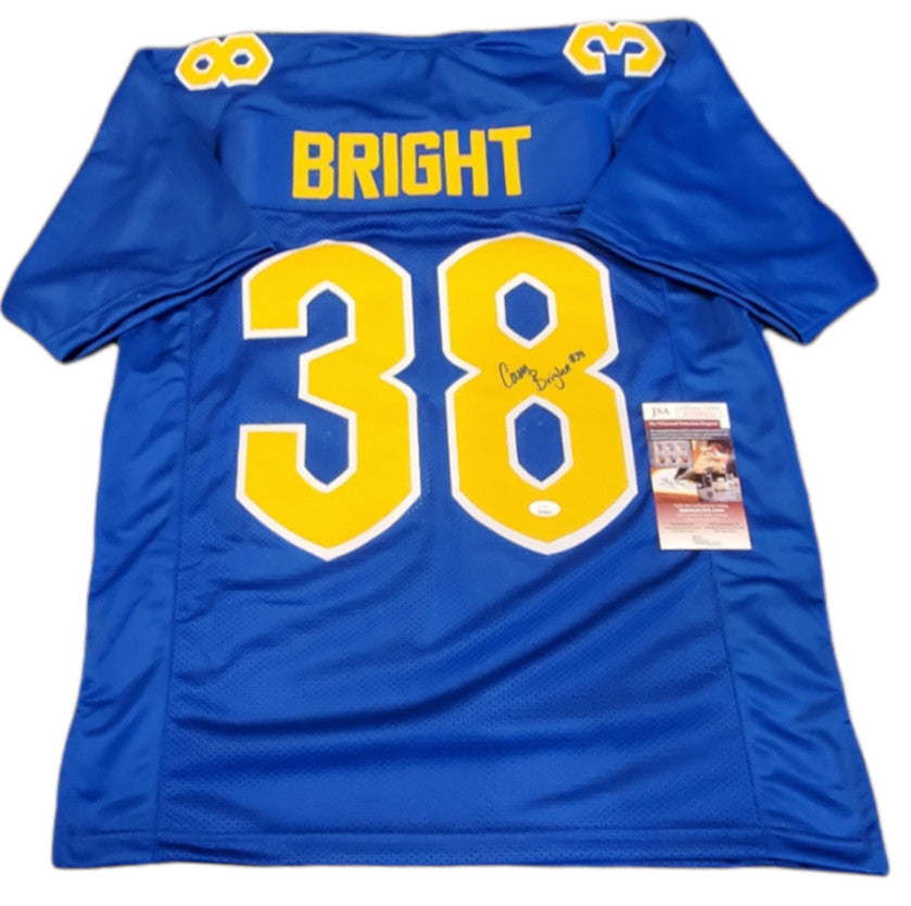 Pitt Panthers Cam Bright Autographed Signed Jersey Jsa Coa