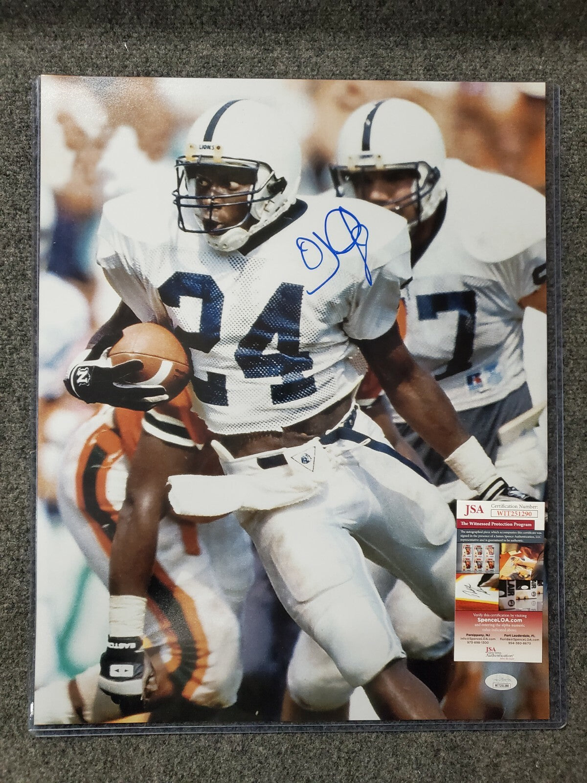 Oj Mcduffie Autographed Signed Penn State 16X20 Photo Jsa  Coa