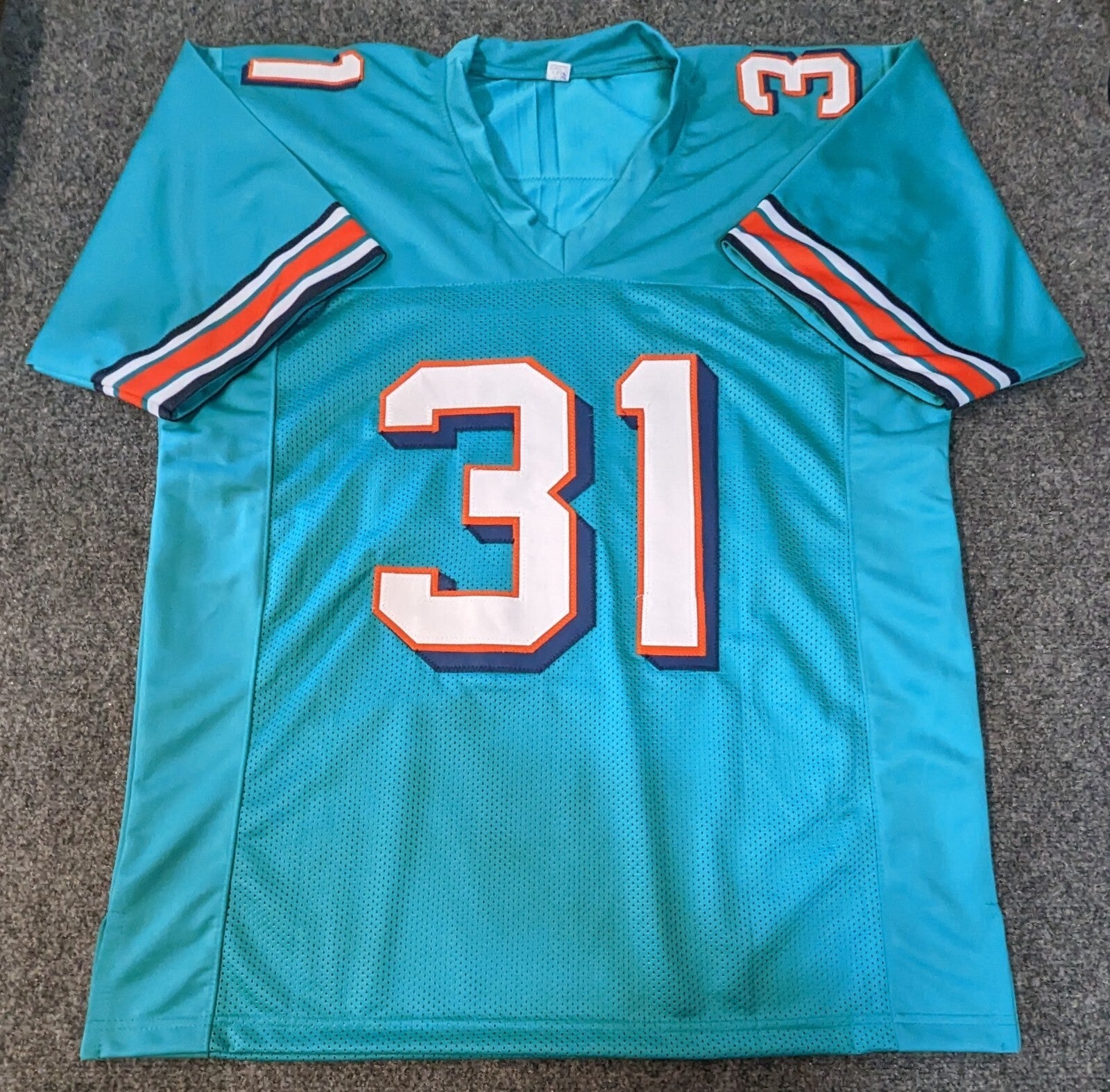 Miami Dolphins Brock Marion Autographed Signed Jersey Jsa Coa