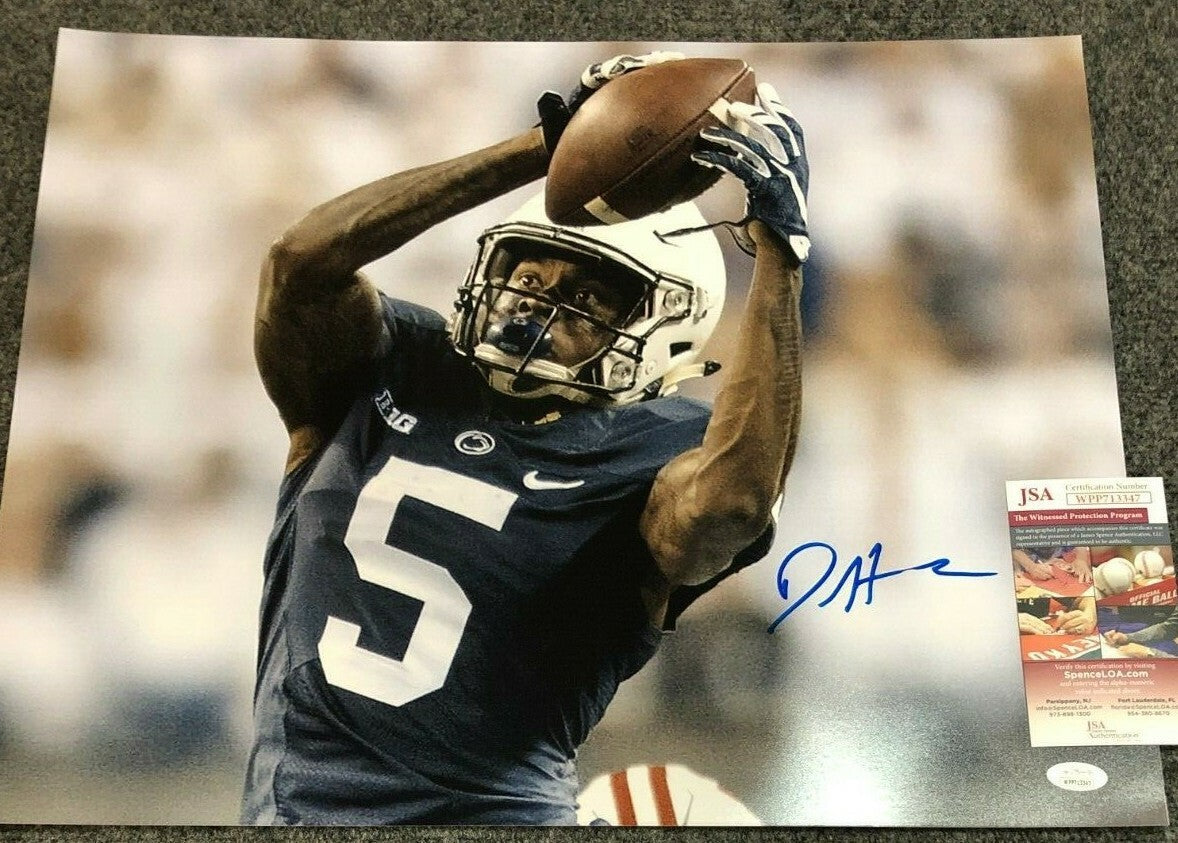 Penn State Daesean Hamilton Autographed Signed 16X20 Photo Jsa  Coa
