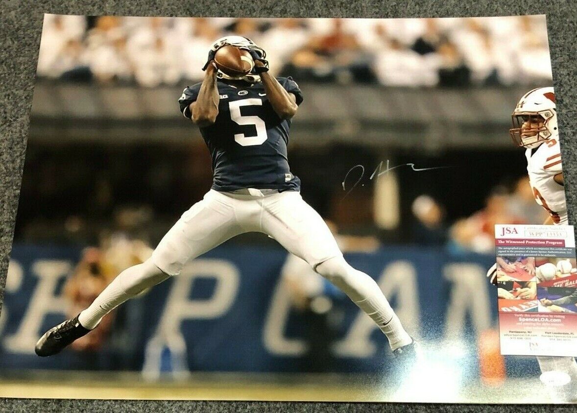 Penn State Daesean Hamilton Autographed Signed 16X20 Photo Jsa  Coa