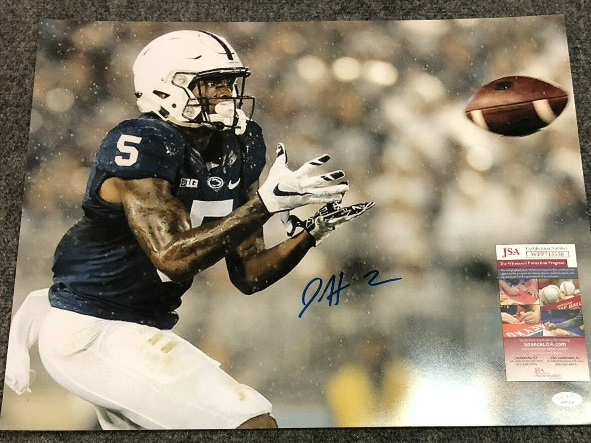 Penn State Daesean Hamilton Autographed Signed 16X20 Photo Jsa  Coa