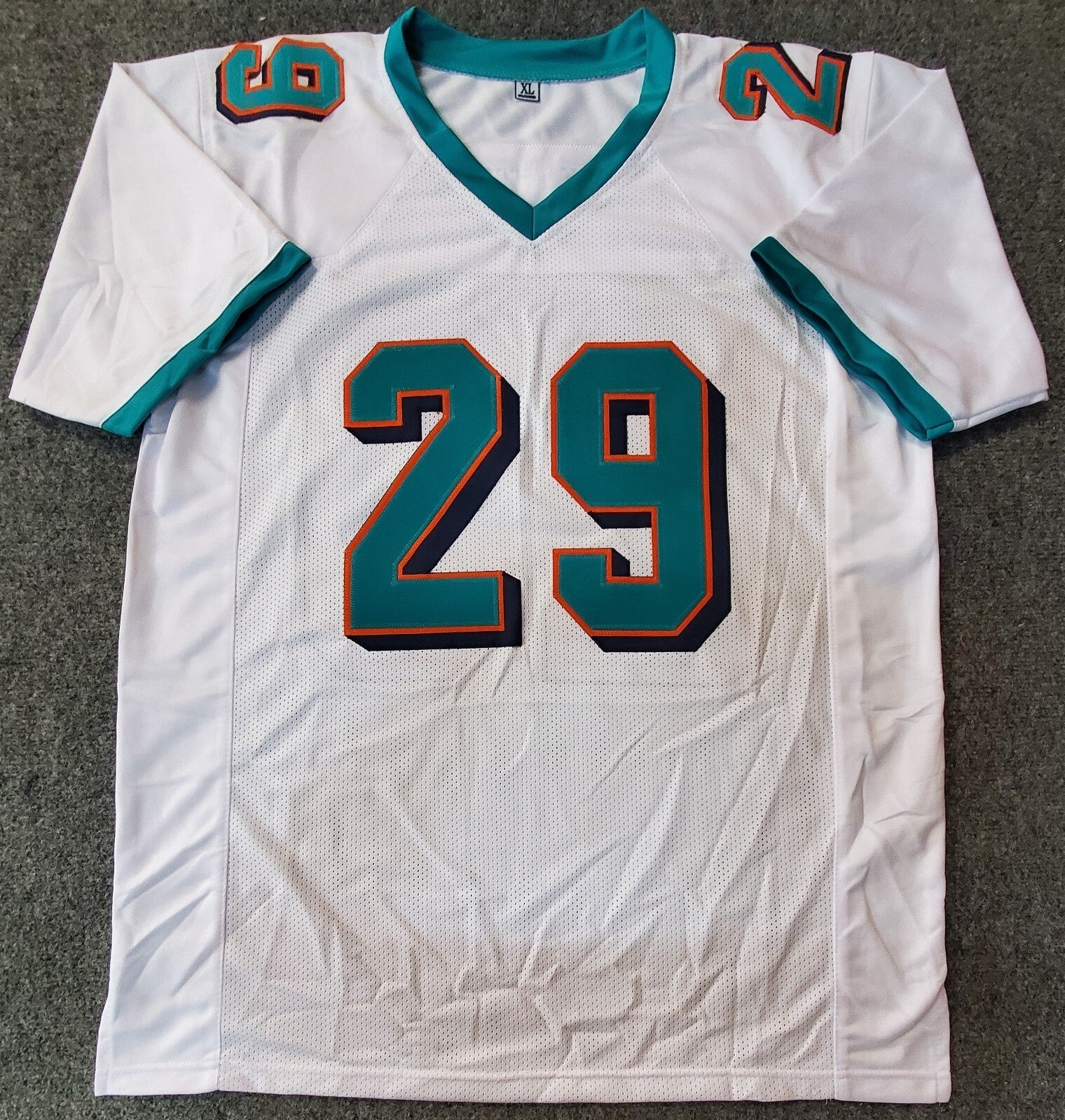 Miami Dolphins Sam Madison Autographed Signed Jersey Jsa Coa