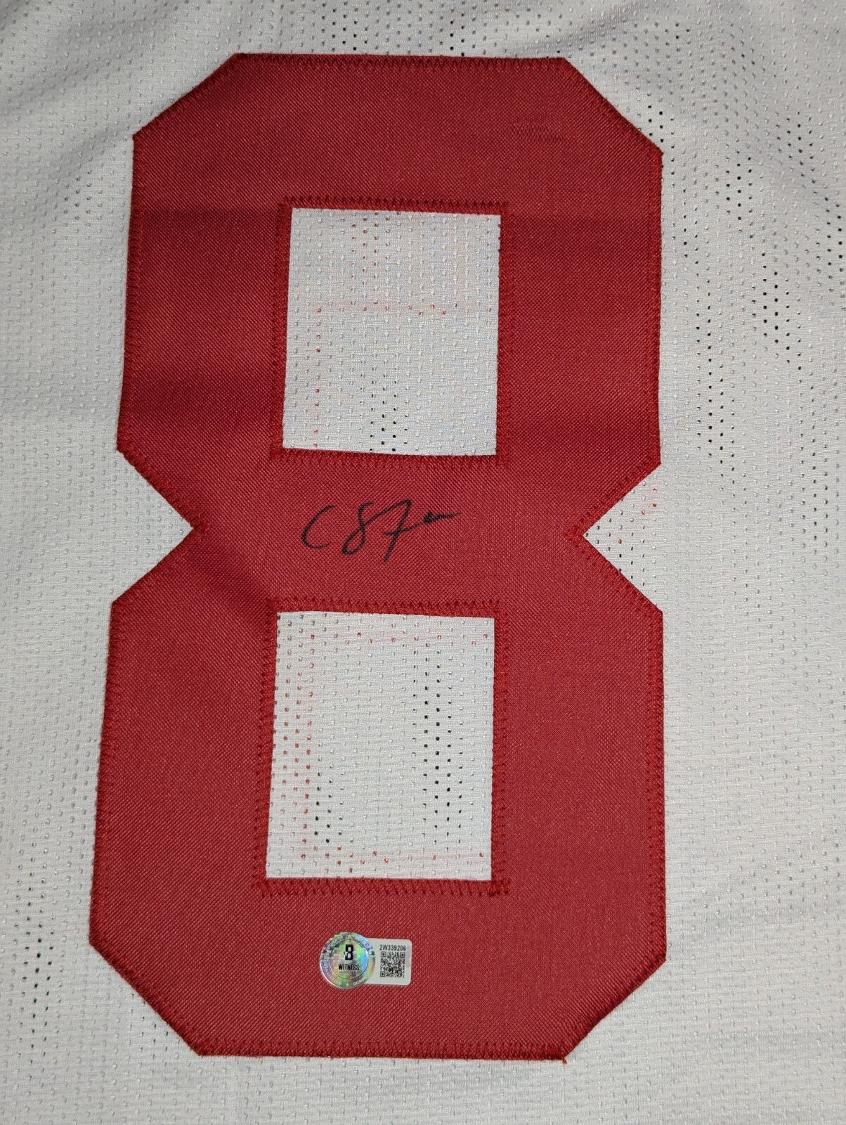 Ohio State Buckeyes Cade Stover Autographed Signed Jersey Beckett Holo