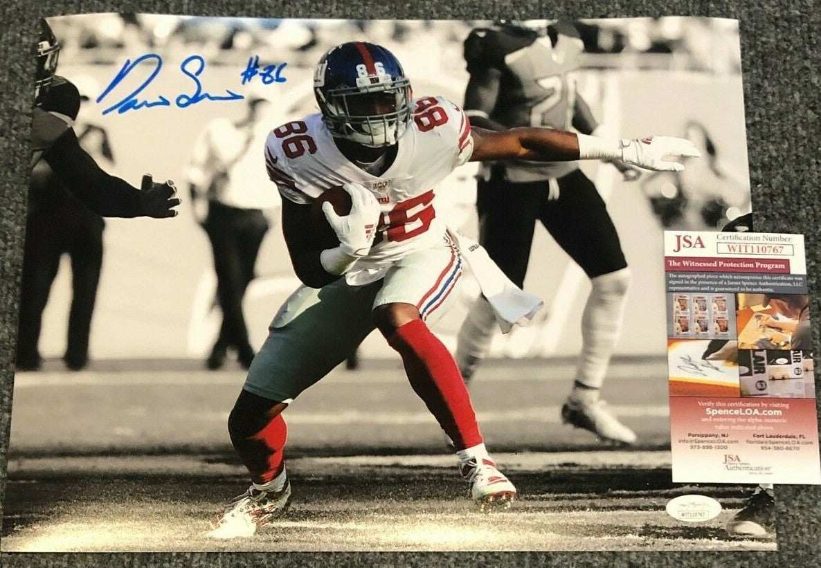 Ny Giants Darius Slayton Autographed Signed 11X14 Photo Jsa  Coa